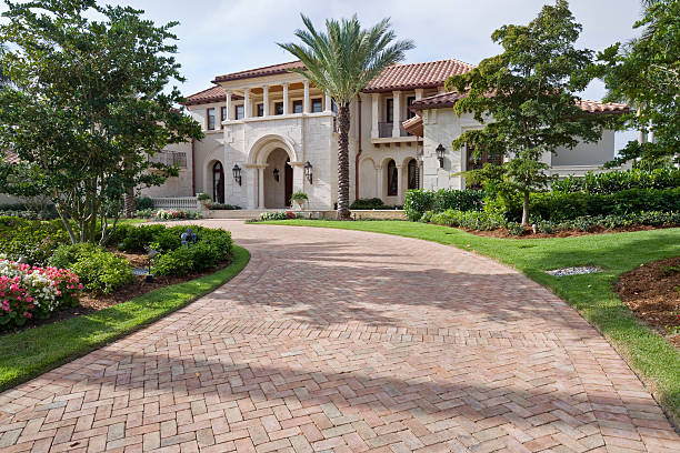 Patterned Driveway Pavers